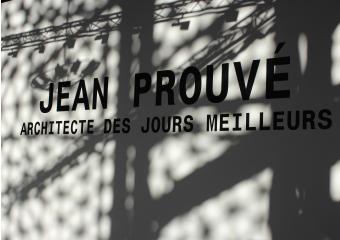 photographie de l'exposition Jean-prouvé un architecte des temps meilleurs